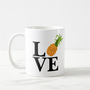 Tasse d'amour d'ananas