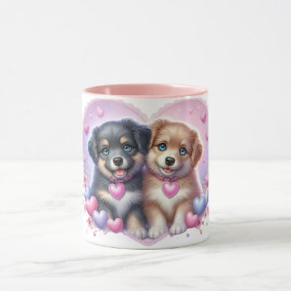Tasse d'amour de chiot
