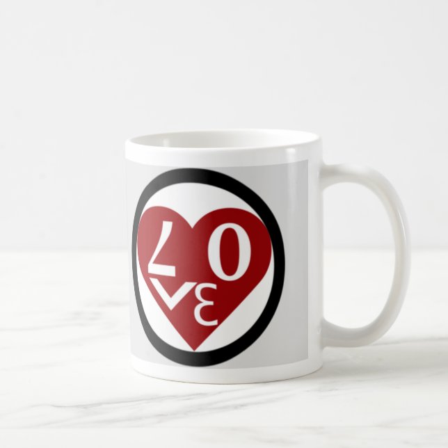 Tasse d'amour de coeur (Droite)