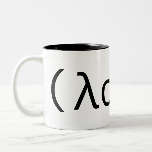 Tasse d'amour de Lisp (Gauche)