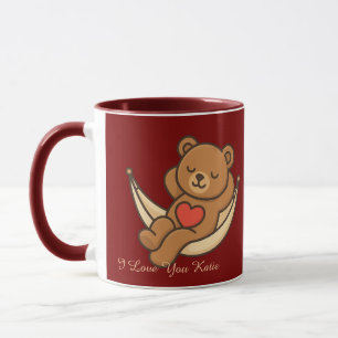 Tasse d'amour de nounours relaxant – Cadeau de la