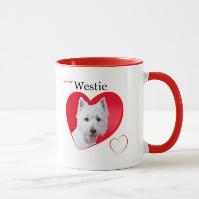 Tasse d'amour de Westie (Droite)