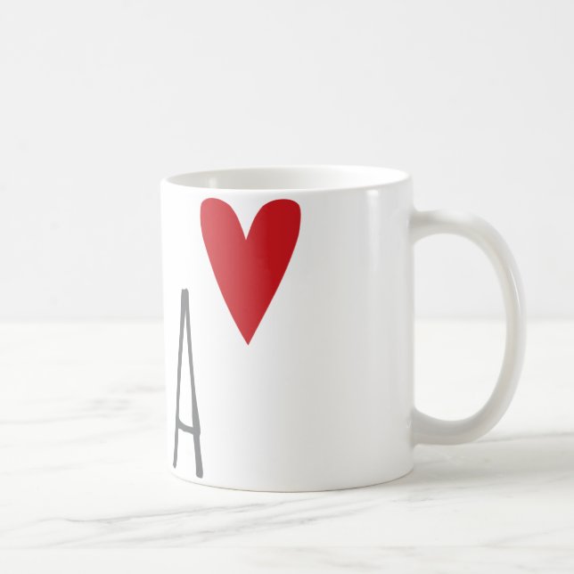 Tasse d'amour de yoga (Droite)