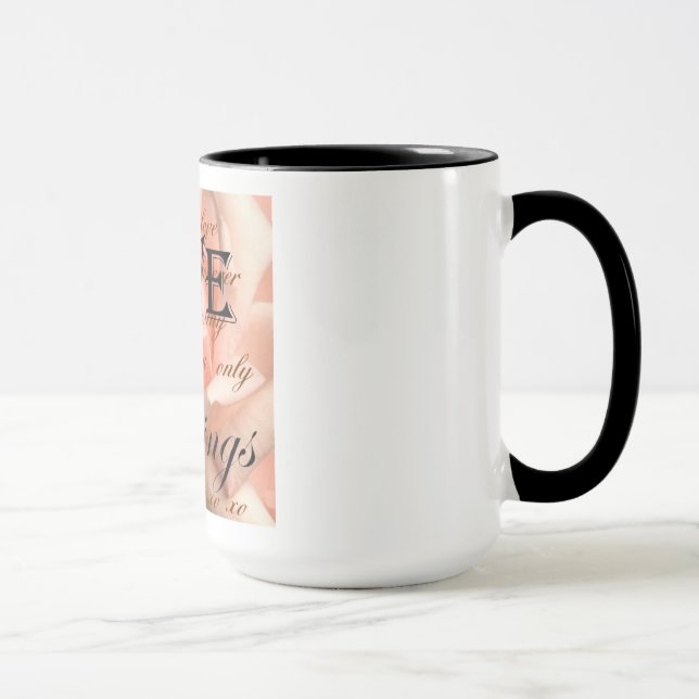 Tasse d'amour et de bénédictions (Droite)