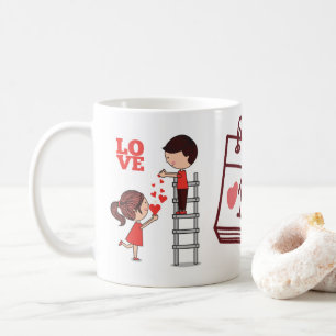 Tasse d'amour, mug de la Saint-Valentin