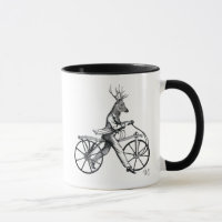 Dandy Deer à vélo Vintage