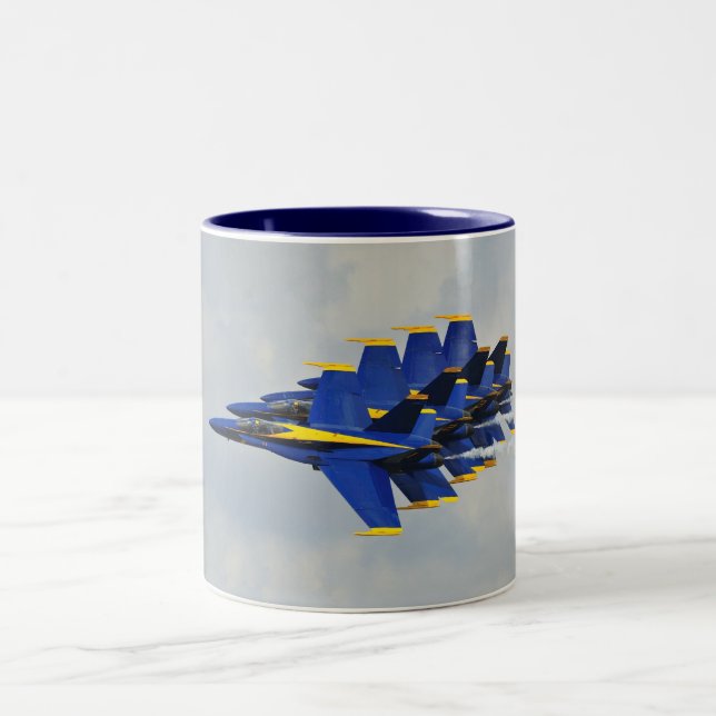 Tasse d'anges bleus (Centre)