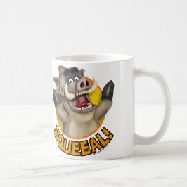Tasse d'animal de Warthog de bande dessinée