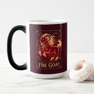 Tasse d'anniversaire Chèvre de Feu 2027