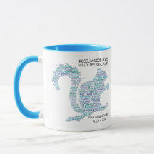 Tasse d'anniversaire d'acres de Possumwood 15ème