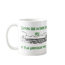 Tasse d'anniversaire de 65 ans