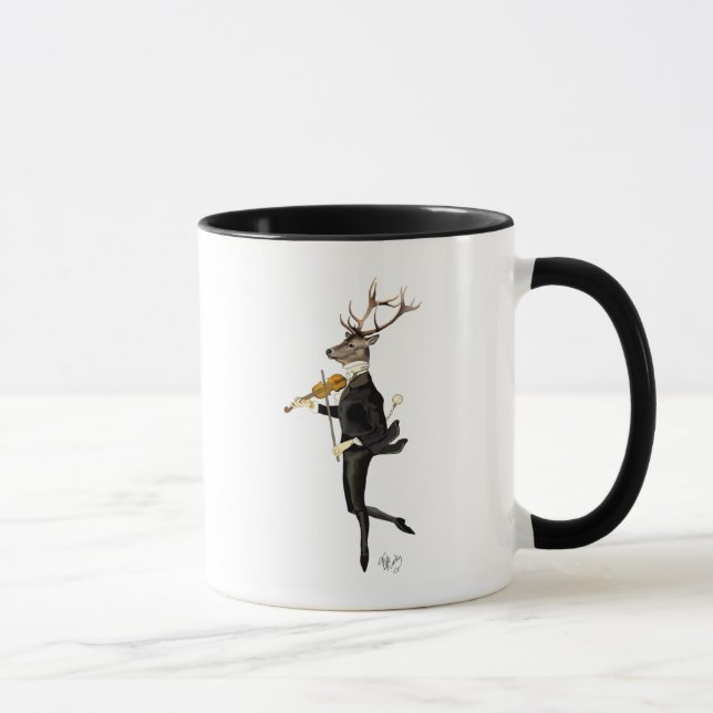 Tasse Danse du cerf avec violon (Droite)