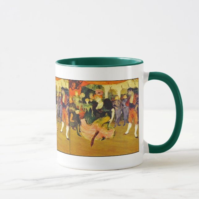 Tasse Danser le Boléro : Toulouse-Lautrec (Droite)