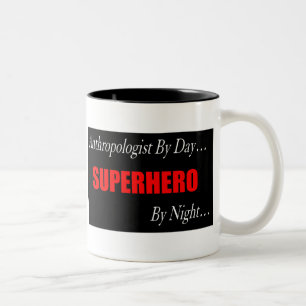 Tasse d'anthropologue de super héros