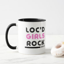 Tasse d'appréciation "Loc'd Girls Rock" Dreadlock