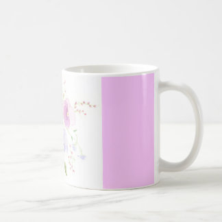 Tasse d'aquarelle de pensées