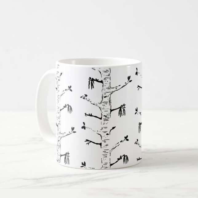 Tasse d'arbre de bouleau (Devant gauche)