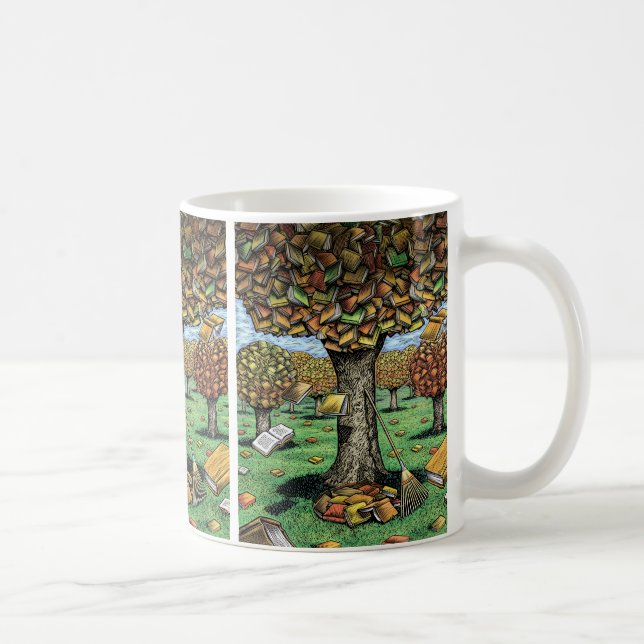 Tasse d'arbre de livre (Droite)