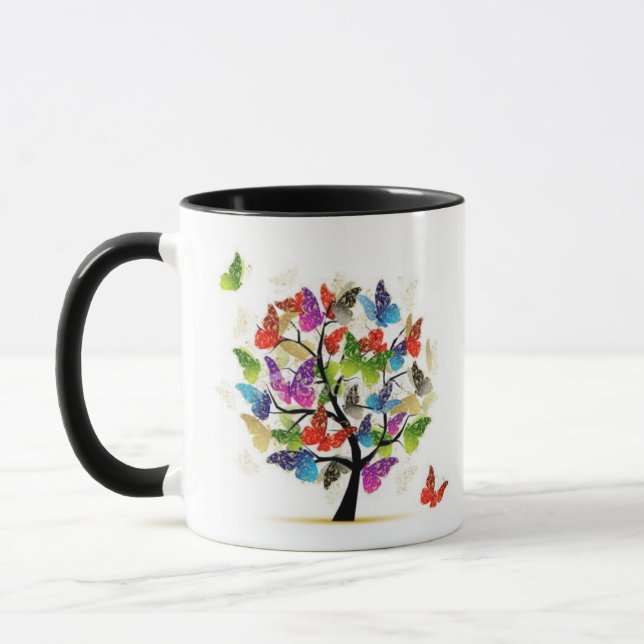 Tasse d'arbre de papillon (Gauche)