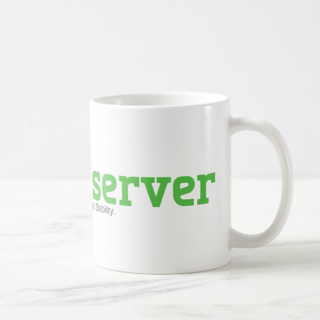 Tasse d'Archserver avec notre logo (Droite)