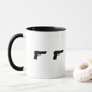 Tasse d'arme à feu de café