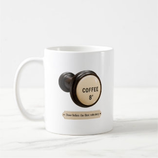 Tasse d'arrêt d'orgue de café