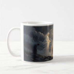 Tasse d'art de guérison de l'aube céleste Laissez 