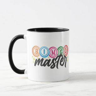 Tasse d'art de mot de maître de Bingo amusant
