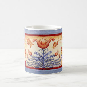 Tasse d'art de tulipes