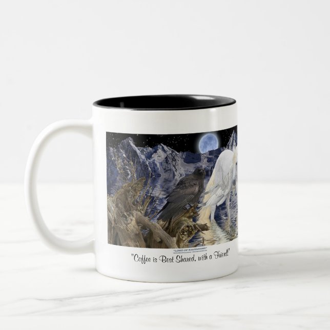 Tasse d'art d'imaginaire de PEGASUS et d'AMI de (Gauche)