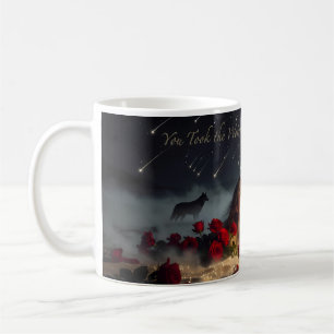 Tasse d'art Romance Mots Volés Amants au Clair de 