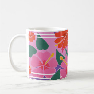 Tasse d'art : Rose de ketmie