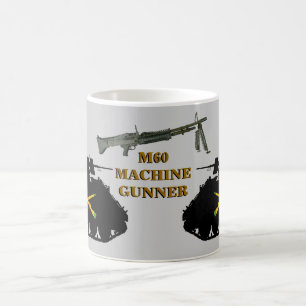 Tasse d'artilleur de machine de la voie M60 de