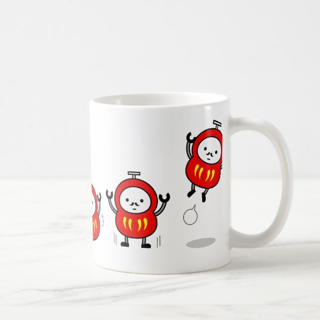 Tasse - Daruma Roboter - Chaaange! (Rechts)