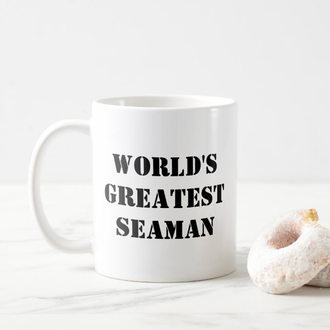 Tasse "Das größte Meer der Welt" (Mit Donut)