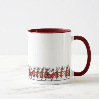 Tasse Dasher, danseur, Prancer, Père Noël ?