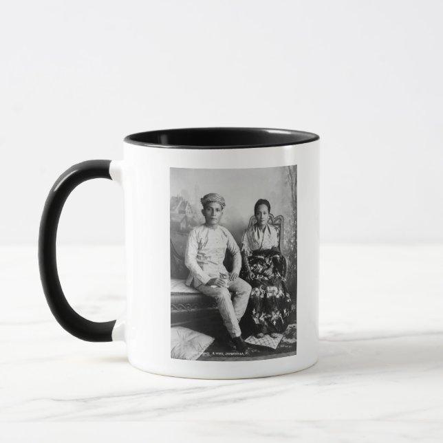 Tasse Dato Mandi et sa femme - Philippines (Gauche)