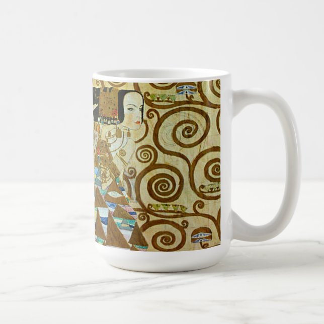 Tasse d'attente de Gustav Klimt (Droite)