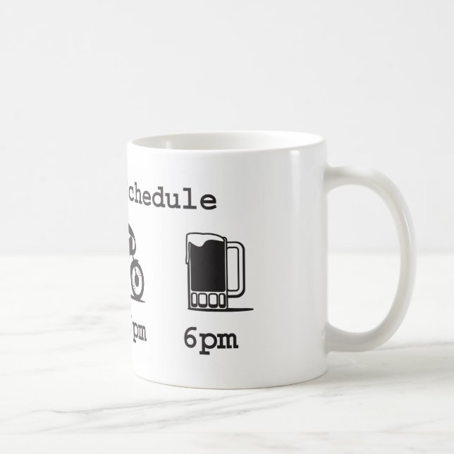 Tasse d'aujourd'hui de programme - café, 2wheels, (Droite)