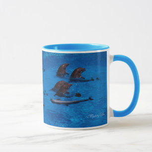 Tasse « dauphins perdus » by mysteryella