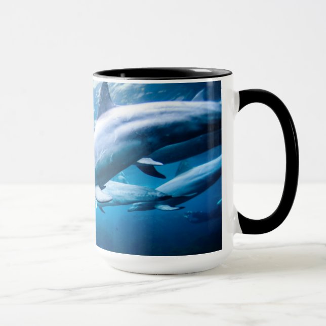 Tasse Dauphins sous-marins (Droite)