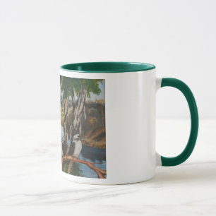 Tasse d'Australien à l'intérieur - illustrations