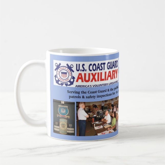 Tasse d'auxiliaire de la garde côtière (Gauche)