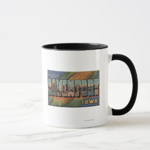 Tasse Davenport, Iowa (maïs) - grandes scènes de lettre
