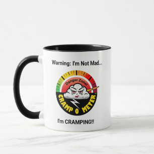 Tasse d'avertissement de crampe