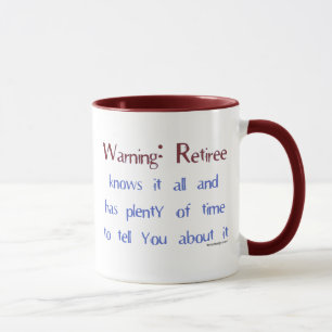 Tasse d'avertissement de retraité