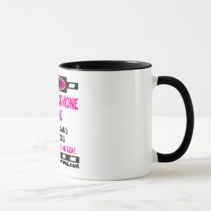 Tasse d'avertissement de zone de HYPER-HORMONE