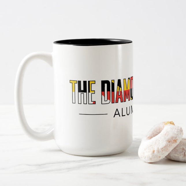 tasse de 15 onces avec le logo d'anciennes élèves (Avec donut)