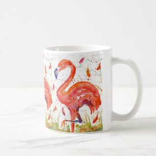 Tasse de 3 Flamants roses