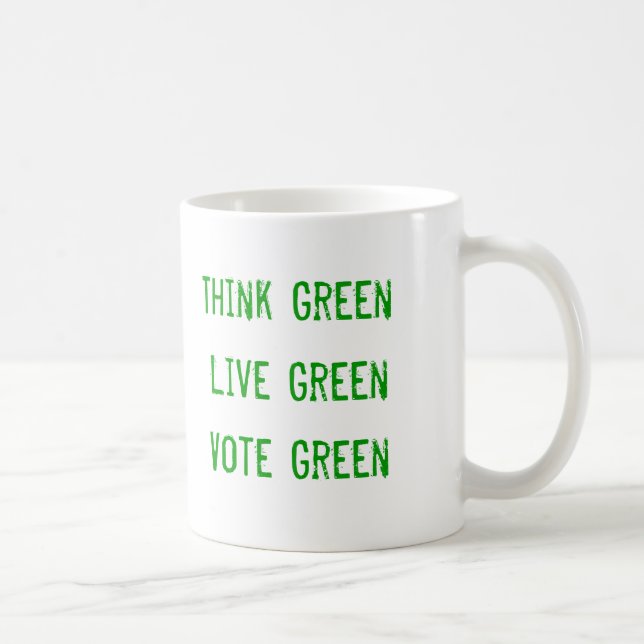 Tasse de 3 verts (Droite)